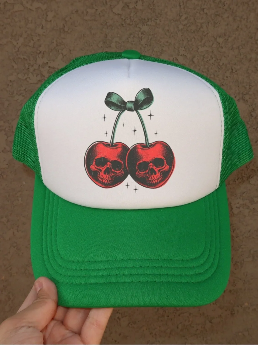 Cherry Graves Trucker Hat